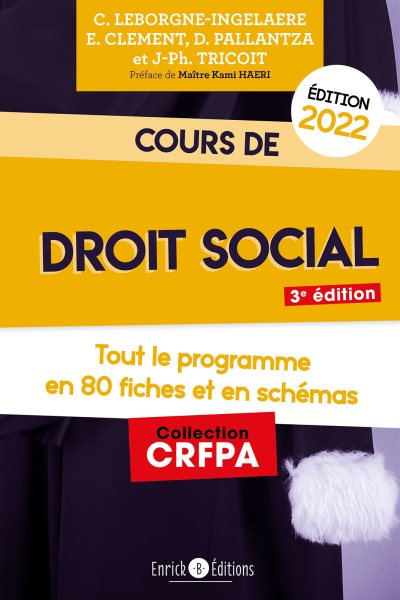 Cours de droit social 2022: Tout le programme en fiches et en schemas