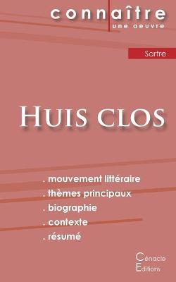 Fiche de lecture Huis clos de Jean-Paul Sartre (Analyse littéraire de  référence et résumé complet)
