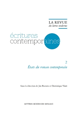 La Revue Des Lettres Modernes: Etats Du Roman Contemporain