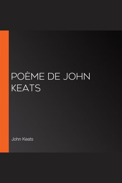 PoÃ¨mes de John Keats