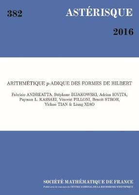 Arithmetique $p$-adique des Formes de Hilbert