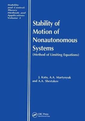Stability of Motion of Nonautonomous Systems (Methods of Limiting Equations): (Methods of Limiting Equations