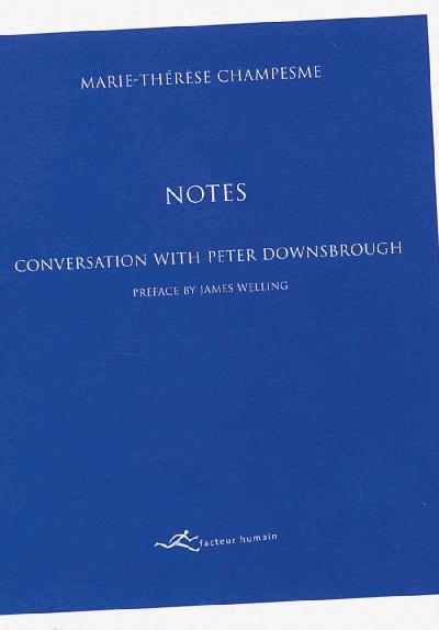 Conversation with Peter Downsbrough