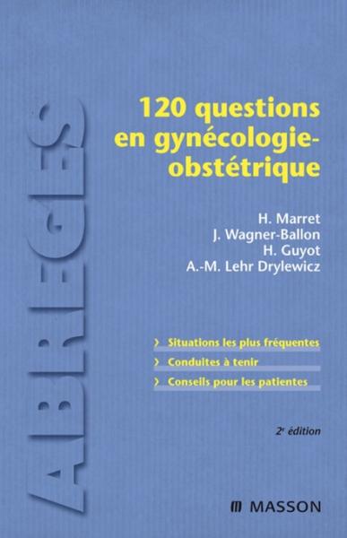 120 questions en gynÃ©cologie-obstÃ©trique