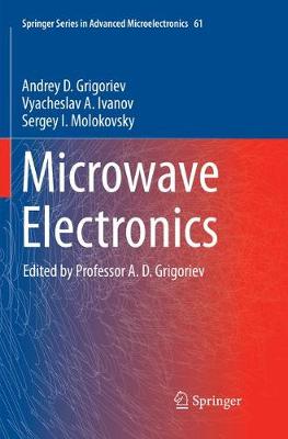 Microwave Electronics Softcover reprint of the original 1st ed. 2018