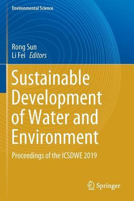 Sustainable Development of Water and Environment: Proceedings of the ICSDWE 2019 2019 ed.