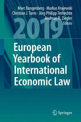 European Yearbook of International Economic Law 2019 1st ed. 2020