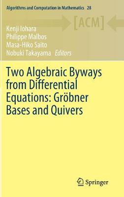 Two Algebraic Byways from Differential Equations: Gröbner Bases and Quivers 2020 ed.