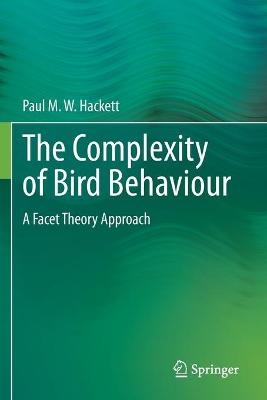 Complexity of Bird Behaviour: A Facet Theory Approach 2020 ed.