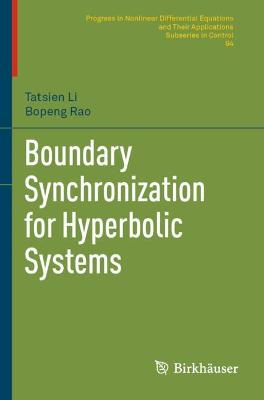 Boundary Synchronization for Hyperbolic Systems 2019 ed.