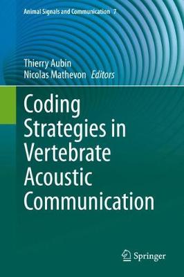 Coding Strategies in Vertebrate Acoustic Communication 2020 ed.