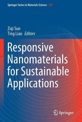 Responsive Nanomaterials for Sustainable Applications 2020 ed.