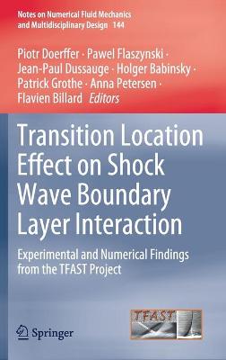Transition Location Effect on Shock Wave Boundary Layer Interaction: Experimental and Numerical Findings from the TFAST Project 2021 ed.