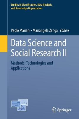 Data Science and Social Research II: Methods, Technologies and  Applications