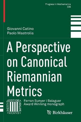 Perspective on Canonical Riemannian Metrics 2020 ed.