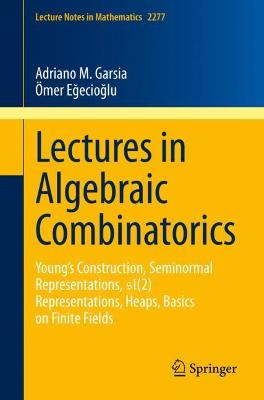 Lectures in Algebraic Combinatorics: Young's Construction, Seminormal Representations,  SL(2) Representations, Heaps,  Basics on Finite Fields