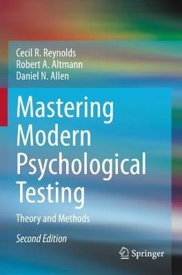 Mastering Modern Psychological Testing: Theory and Methods Second Edition 2021