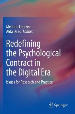 Redefining the Psychological Contract in the Digital Era: Issues for Research and Practice 2021 ed.