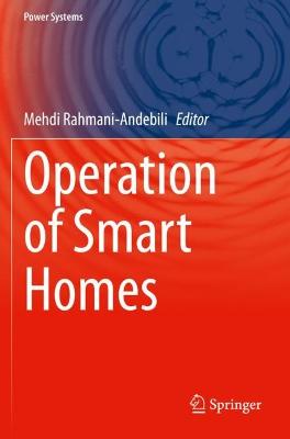 Operation of Smart Homes 2021 ed.
