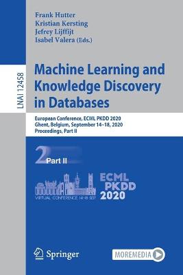 Machine Learning and Knowledge Discovery in Databases: European Conference, ECML PKDD 2020, Ghent, Belgium, September 14-18, 2020, Proceedings, Part II