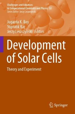 Development of Solar Cells: Theory and Experiment 1st ed. 2021