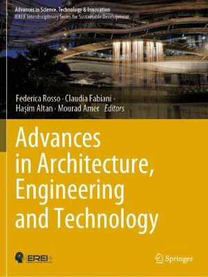 Advances in Architecture, Engineering and Technology 2022 ed.