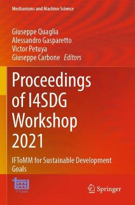 Proceedings of I4SDG Workshop 2021: IFToMM for Sustainable Development Goals 2022 ed.