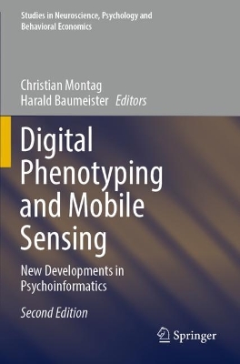 Digital Phenotyping and Mobile Sensing: New Developments in Psychoinformatics Second Edition 2023