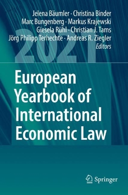European Yearbook of International Economic Law 2021 1st ed. 2022
