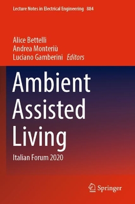 Ambient Assisted Living: Italian Forum 2020 2022 ed.