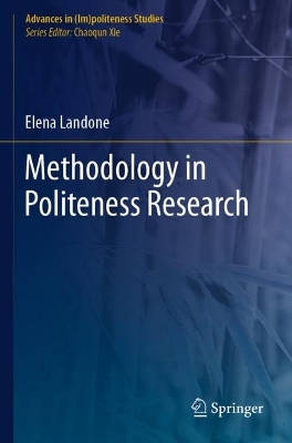 Methodology in Politeness Research 2022 ed.