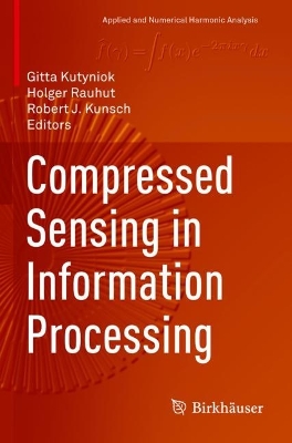 Compressed Sensing in Information Processing 2022 ed.