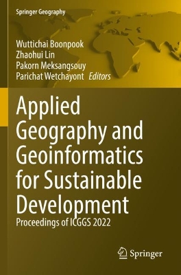 Applied Geography and Geoinformatics for Sustainable Development: Proceedings of ICGGS 2022 2023 ed.