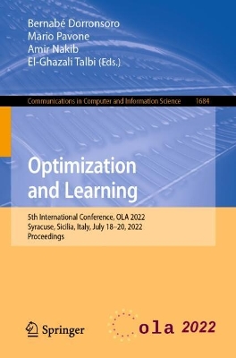 Optimization and Learning: 5th International Conference, OLA 2022, Syracuse, Sicilia, Italy, July 18-20, 2022, Proceedings