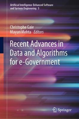 Recent Advances in Data and Algorithms for e-Government 2023 ed.