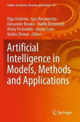 Artificial Intelligence in Models, Methods and Applications 2023 ed.