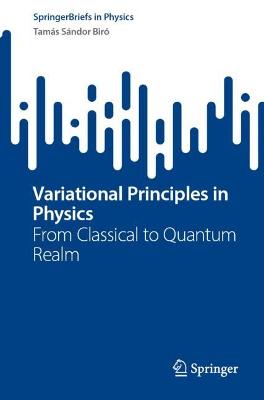 Variational Principles in Physics: From Classical to Quantum Realm 1st ed. 2023