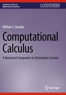 Computational Calculus: A Numerical Companion to Elementary Calculus 2023 ed.