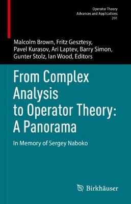 From Complex Analysis to Operator Theory: A Panorama: In Memory of Sergey Naboko 2023 ed.