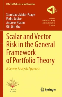 Scalar and Vector Risk in the General Framework of Portfolio Theory: A Convex Analysis Approach 2023 ed.