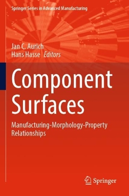 Component Surfaces: Manufacturing-Morphology-Property Relationships 2024 ed.