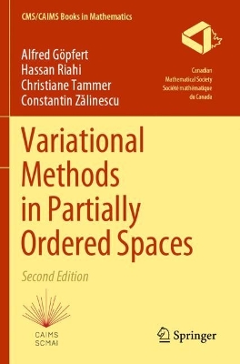 Variational Methods in Partially Ordered Spaces Second Edition 2023