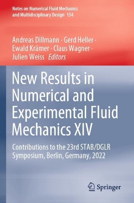 New Results in Numerical and Experimental Fluid Mechanics XIV: Contributions to the 23rd STAB/DGLR Symposium, Berlin, Germany, 2022 2024 ed.