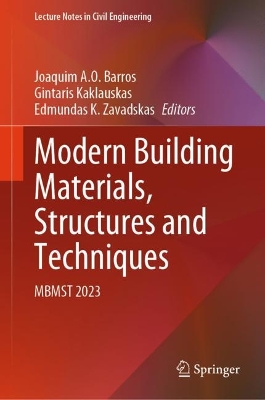 Modern Building Materials, Structures and Techniques: MBMST 2023