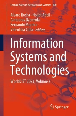 Information Systems and Technologies: WorldCIST 2023, Volume 2