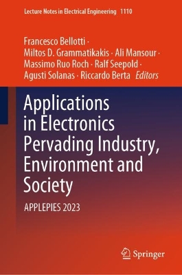 Applications in Electronics Pervading Industry, Environment and Society: APPLEPIES 2023