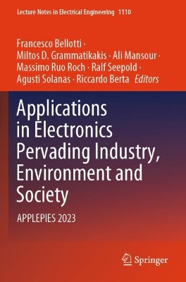 Applications in Electronics Pervading Industry, Environment and Society: APPLEPIES 2023