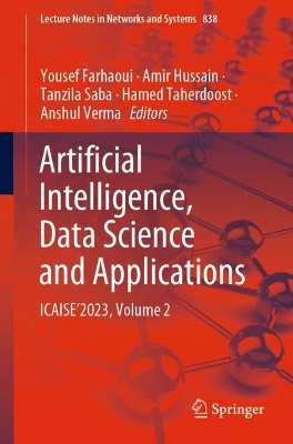 Artificial Intelligence, Data Science and Applications: ICAISE'2023, Volume 2