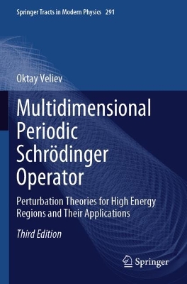 Multidimensional Periodic Schrödinger Operator: Perturbation Theories for High Energy Regions and Their Applications Third Edition 2024