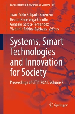 Systems, Smart Technologies and Innovation for Society: Proceedings of CITIS'2023, Volume 2
